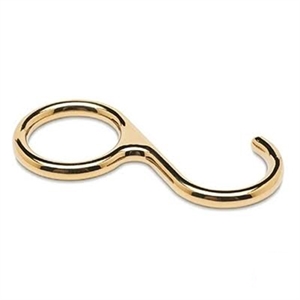 S-krog, Ø19,1 mm, Messing