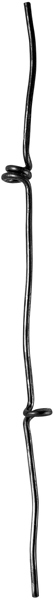 Baluster i smedejern