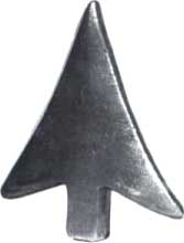 10 x 10 H 70 mm spids