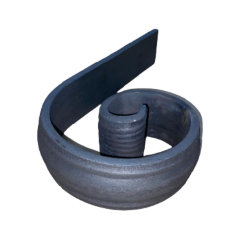Håndliste afslutning i smedejern 40x11mm